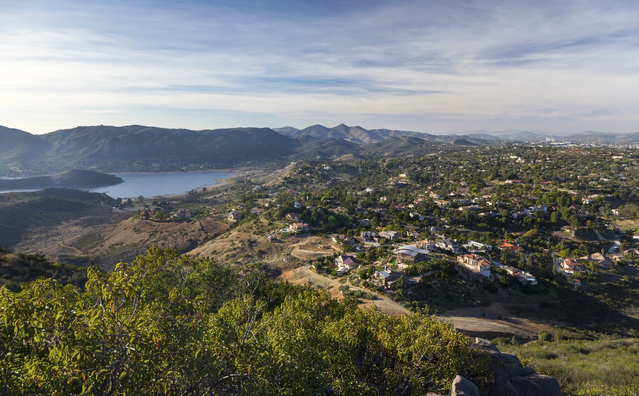 Panoramic Image of Poway, CA